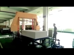 دستگاه برش فوم Tdp-1650 / 2150 Pu دستگاه برش کف خودکار تخت