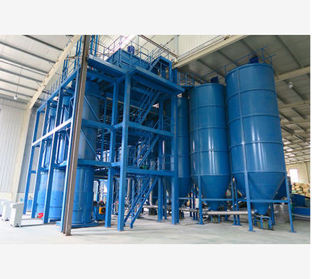 حباب گرد دستگاه فوم Rebonded Regenerative Rebonded Foam Equipment