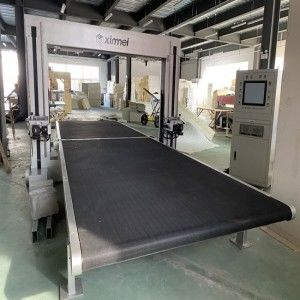 دستگاه برش پروفیل فوم دوبل ویبره دستگاه برش فوم افقی چاقو
